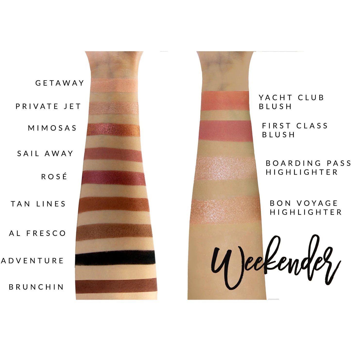 Youngblood Mineral Makeup Weekender Palette